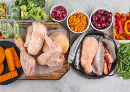 assortment frozen food table scaled 1