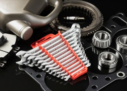 different car accessories composition 2