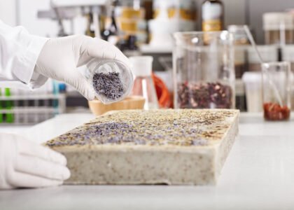 research worker laboratory breeding new kinds vegetation